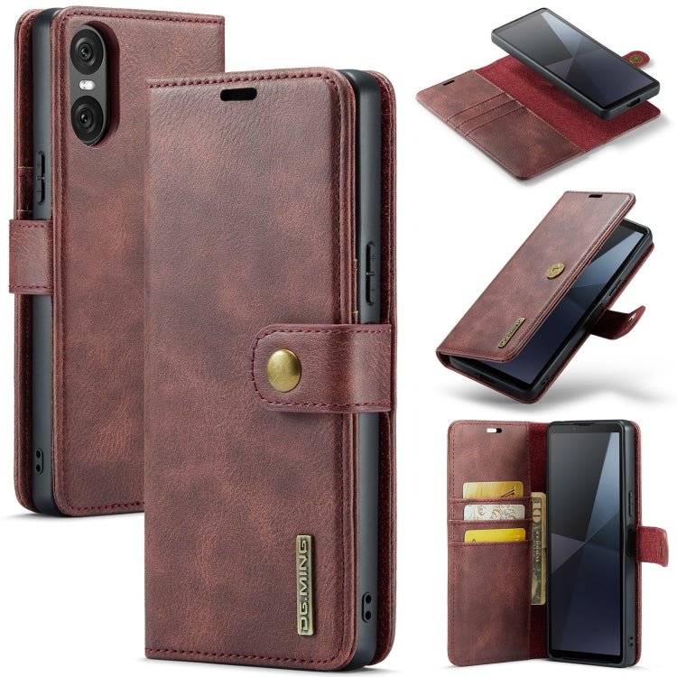 DG.MING Crazy Horse Texture Detachable Magnetic Leather Phone Case, For Sony Xperia 10 VI, For Sony Xperia 1 VI, For Sony Xperia 1 V, For Sony Xperia 10 V DG.MING Crazy Horse Texture Detachable Magnetic Leather Phone Case, For Sony Xperia 10 VI, For Sony Xperia 1 VI, For Sony Xperia 1 V, For Sony Xperia 10 V