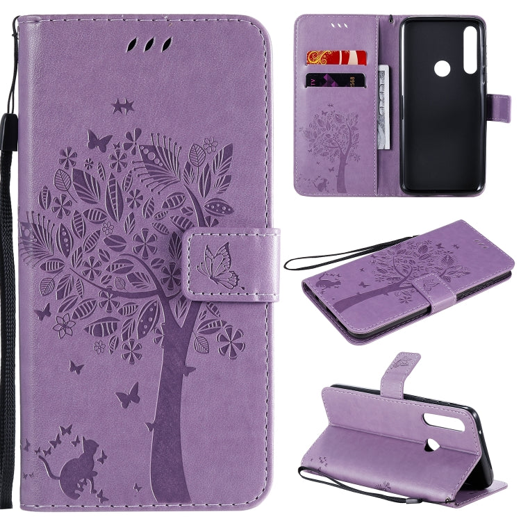 Tree & Cat Embossed Pattern Horizontal Flip Leather Case with Holder & Card Slots & Wallet & Lanyard, For Motorola Moto G Power, For Motorola Moto G8 Power Lite Tree & Cat Embossed Pattern Horizontal Flip Leather Case with Holder & Card Slots & Wallet & Lanyard, For Motorola Moto G Power, For Motorola Moto G8 Power Lite