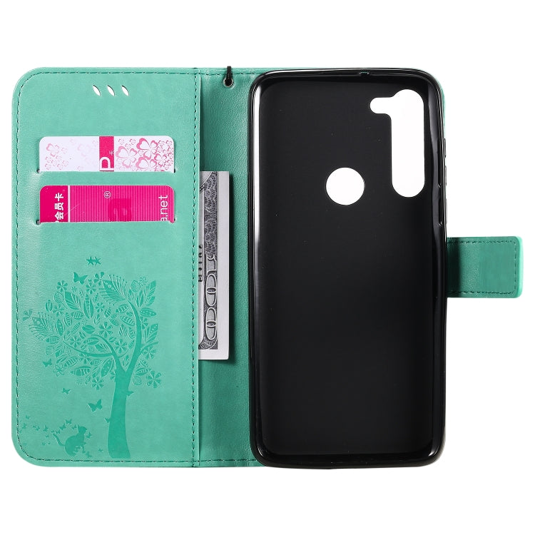 Tree & Cat Embossed Pattern Horizontal Flip Leather Case with Holder & Card Slots & Wallet & Lanyard, For Motorola Moto G8 Power, For OPPO Realme 6 Tree & Cat Embossed Pattern Horizontal Flip Leather Case with Holder & Card Slots & Wallet & Lanyard, For Motorola Moto G8 Power, For OPPO Realme 6