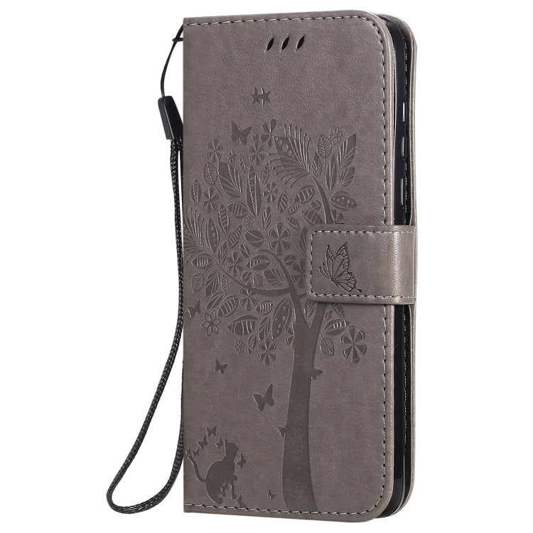 Tree & Cat Embossed Pattern Horizontal Flip Leather Case with Holder & Card Slots & Wallet & Lanyard, For Motorola Moto G8 Power, For OPPO Realme 6 Tree & Cat Embossed Pattern Horizontal Flip Leather Case with Holder & Card Slots & Wallet & Lanyard, For Motorola Moto G8 Power, For OPPO Realme 6