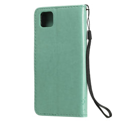 Tree & Cat Embossed Pattern Horizontal Flip Leather Case with Holder & Card Slots & Wallet & Lanyard, For Huawei Y5p, For Huawei Y6p