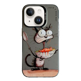 Animal Pattern Oil Painting Series PC + TPU Phone Case