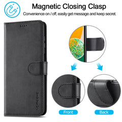 LC.IMEEKE Calf Texture Leather Phone Case, For Samsung Galaxy A15 5G, For Samsung Galaxy A25