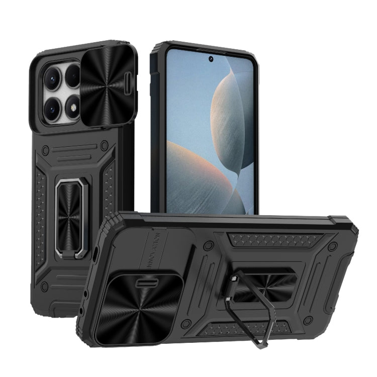 Camshield Robot TPU Hybrid PC Phone Case, For Xiaomi Redmi K70E 5G, For Xiaomi Redmi Note 13 5G, For Xiaomi Redmi Note 13 Pro 5G, For Xiaomi Redmi K60 Ultra
