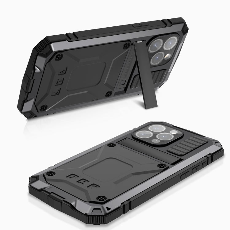 R-JUST Stoßfeste, wasserdichte, staubdichte Telefonhülle aus Metall und Silikon mit Halterung, für iPhone 15 Pro Max, für iPhone 15 Pro, für iPhone 15 Plus, für iPhone 15 R-JUST Stoßfeste, wasserdichte, staubdichte Telefonhülle aus Metall und Silikon mit Halterung, für iPhone 15 Pro Max, für iPhone 15 Pro, für iPhone 15 Plus, für iPhone 15