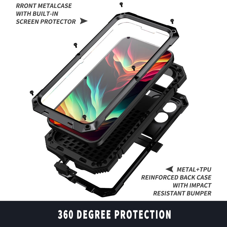 R-JUST Stoßfeste, wasserdichte, staubdichte Telefonhülle aus Metall und Silikon mit Halterung, für iPhone 15 Pro Max, für iPhone 15 Pro, für iPhone 15 Plus, für iPhone 15 R-JUST Stoßfeste, wasserdichte, staubdichte Telefonhülle aus Metall und Silikon mit Halterung, für iPhone 15 Pro Max, für iPhone 15 Pro, für iPhone 15 Plus, für iPhone 15