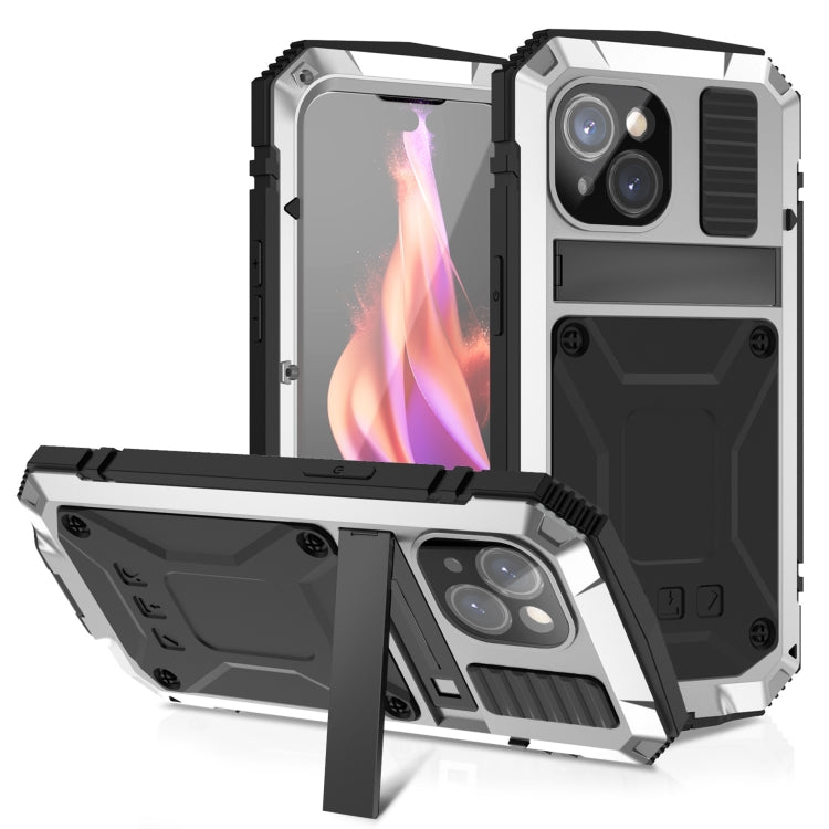 R-JUST Stoßfeste, wasserdichte, staubdichte Telefonhülle aus Metall und Silikon mit Halterung, für iPhone 15 Pro Max, für iPhone 15 Pro, für iPhone 15 Plus, für iPhone 15 R-JUST Stoßfeste, wasserdichte, staubdichte Telefonhülle aus Metall und Silikon mit Halterung, für iPhone 15 Pro Max, für iPhone 15 Pro, für iPhone 15 Plus, für iPhone 15