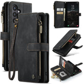 CaseMe C30 Card Slots Zipper Wallet Leather Phone Case