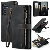 CaseMe C30 Card Slots Zipper Wallet Leather Phone Case