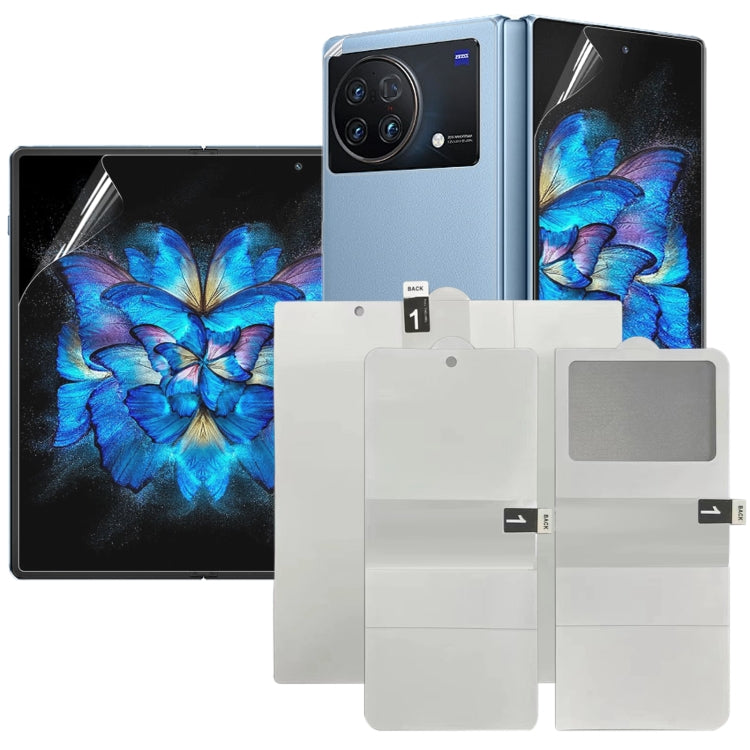 3 in 1 Full Screen Protector Explosion-proof Hydrogel Film, For vivo X Fold3 Pro, For vivo X Fold3, For vivo X Fold2 3 in 1 Full Screen Protector Explosion-proof Hydrogel Film, For vivo X Fold3 Pro, For vivo X Fold3, For vivo X Fold2