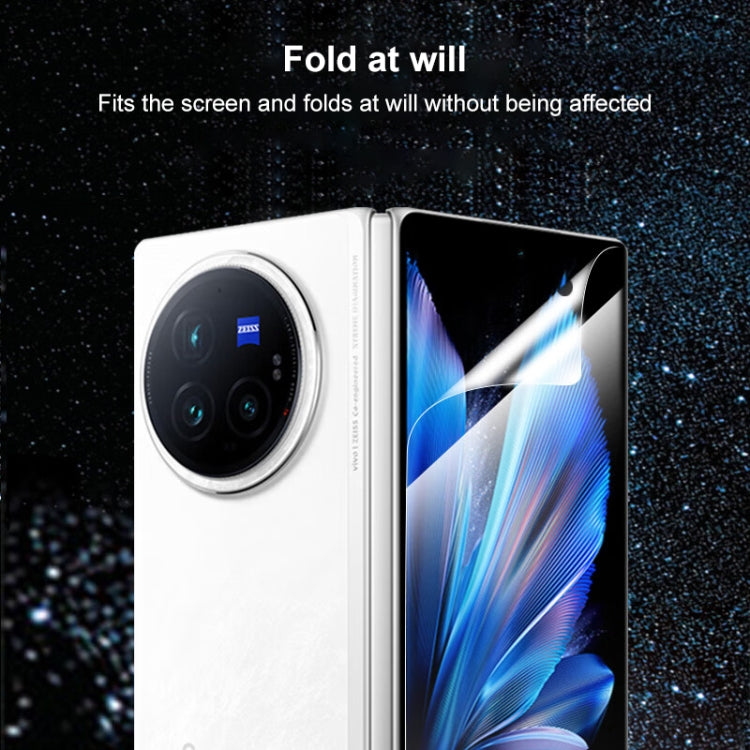 3 in 1 Full Screen Protector Explosion-proof Hydrogel Film, For vivo X Fold3 Pro, For vivo X Fold3, For vivo X Fold2 3 in 1 Full Screen Protector Explosion-proof Hydrogel Film, For vivo X Fold3 Pro, For vivo X Fold3, For vivo X Fold2
