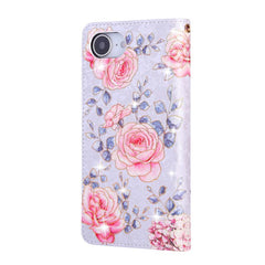 Bronzing Painting RFID Leather Case, For iPhone 16e, For iPhone 16 Pro Max, For iPhone 16 Pro, For iPhone 16 Plus