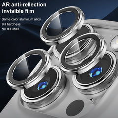 Película de vidrio para lente de teléfono con cubierta completa independiente Eagle Eye de MOMAX, para iPhone 15 Pro / 15 Pro Max