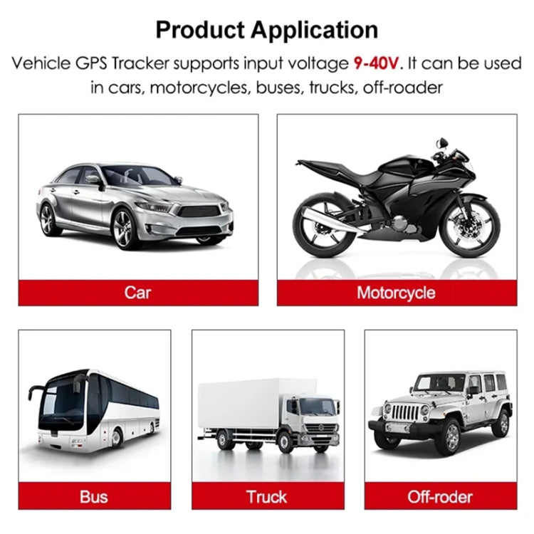 9V-30V 3Pin GPS Positioning Tracker Mini Waterproof Vehicle Tracking System 9V-30V 3Pin GPS Positioning Tracker Mini Waterproof Vehicle Tracking System
