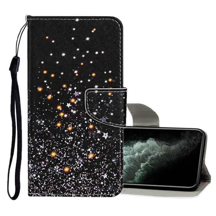 Colored Drawing Pattern Horizontal Flip Leather Case with Holder & Card Slots & Wallet, For iPhone 11 Pro Max, For iPhone X / XS Colored Drawing Pattern Horizontal Flip Leather Case with Holder & Card Slots & Wallet, For iPhone 11 Pro Max, For iPhone X / XS
