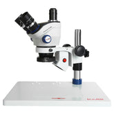 Kaisi TX-350E Ver1.2 7X-50X Microscope Zoom Stereo Microscope with Big Base