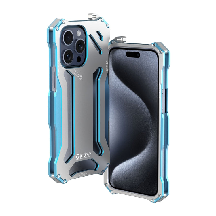 Funda de metal a prueba de golpes R-JUST RJ17 para iPhone 15 Pro Max, iPhone 15 Pro, iPhone 15 Plus, iPhone 15 Funda de metal a prueba de golpes R-JUST RJ17 para iPhone 15 Pro Max, iPhone 15 Pro, iPhone 15 Plus, iPhone 15