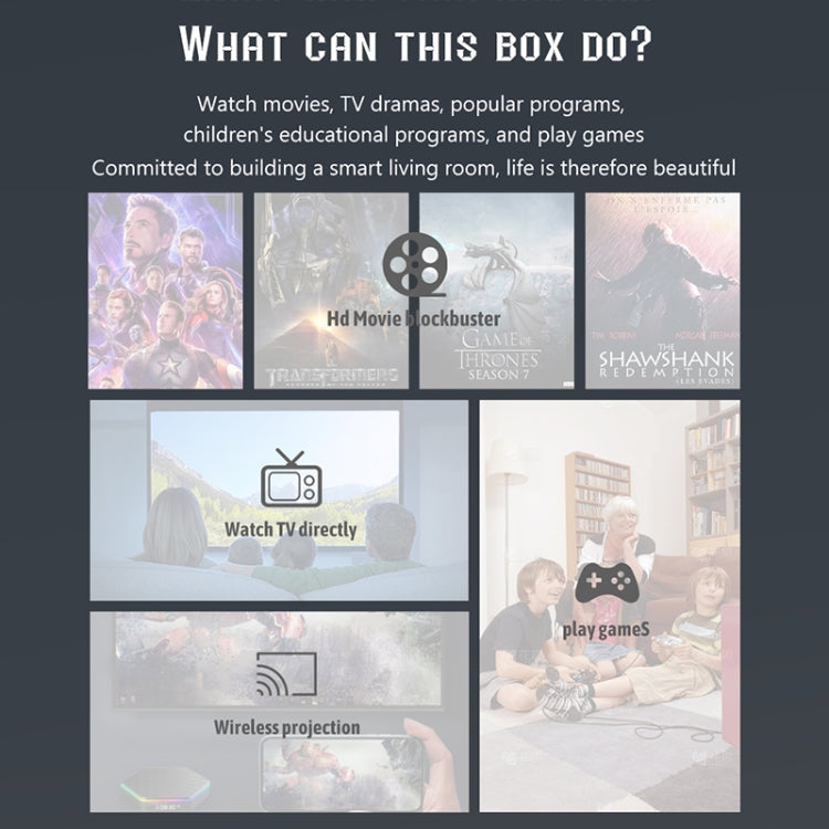 T95Z Plus 8K WiFi6 Android 12.0 Smart TV Box with Remote Control, Allwinner H618 Quad-Core T95Z Plus 8K WiFi6 Android 12.0 Smart TV Box with Remote Control, Allwinner H618 Quad-Core