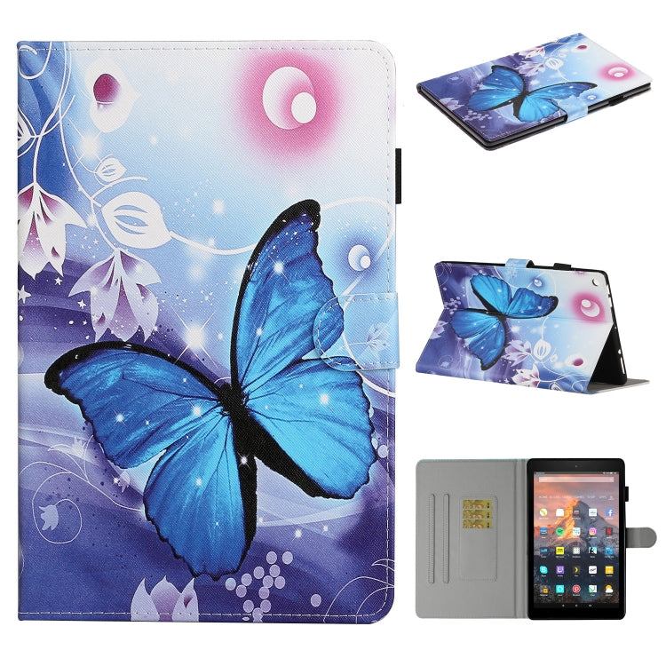 Colored Drawing Pattern Horizontal Flip PU Leather Case with Holder & Card Slot & Sleep / Wake-up Function Colored Drawing Pattern Horizontal Flip PU Leather Case with Holder & Card Slot & Sleep / Wake-up Function