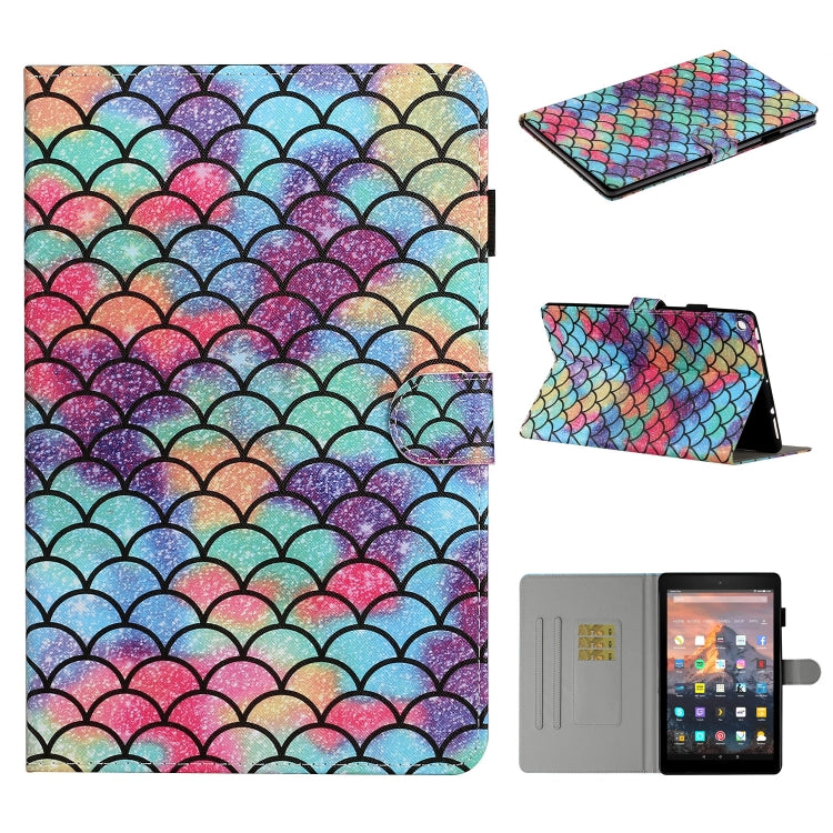 Colored Drawing Pattern Horizontal Flip PU Leather Case with Holder & Card Slot & Sleep / Wake-up Function Colored Drawing Pattern Horizontal Flip PU Leather Case with Holder & Card Slot & Sleep / Wake-up Function