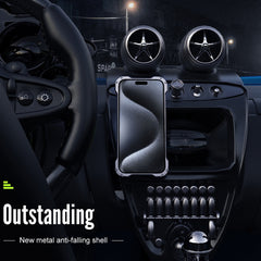 R-JUST RJ51 Hollow MagSafe Magnetische Metall-Telefonhülle, Für iPhone 16 Pro Max, Für iPhone 16 Pro, Für iPhone 16 Plus, Für iPhone 16, Für iPhone 15 Pro Max, Für iPhone 15 Pro, Für iPhone 15 Plus, Für iPhone 15