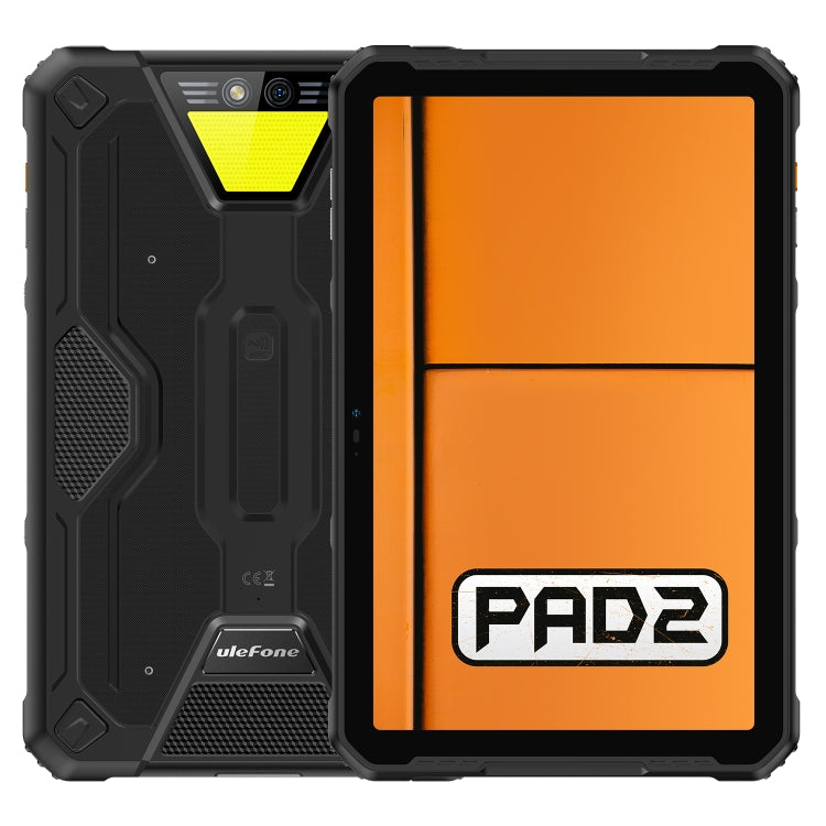 Tablet PC resistente Ulefone Armor Pad 2, 16 GB + 256 GB, 11 pulgadas, Android 13, MediaTek Helio G99 Octa Core, red 4G, Armor Pad 2, Armor Pad 2 (amarillo)