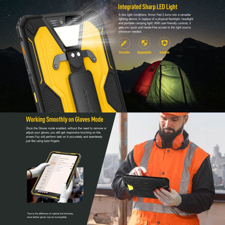 Tablet PC resistente Ulefone Armor Pad 2, 16 GB + 256 GB, 11 pulgadas, Android 13, MediaTek Helio G99 Octa Core, red 4G, Armor Pad 2, Armor Pad 2 (amarillo) Tablet PC resistente Ulefone Armor Pad 2, 16 GB + 256 GB, 11 pulgadas, Android 13, MediaTek Helio G99 Octa Core, red 4G, Armor Pad 2, Armor Pad 2 (amarillo)
