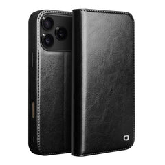 QIALINO Classic Genuine Leather Phone Case