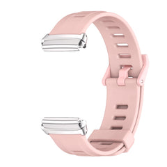 Mijobs Flat Hole Breathable TPU Watch Band