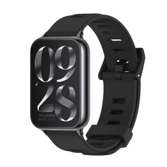 Mijobs Flat Hole Breathable Silicone Watch Band