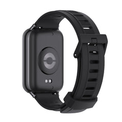 Mijobs Flat Hole Breathable Silicone Watch Band