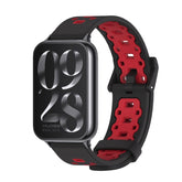 Mijobs Square Hole Breathable Silicone Watch Band