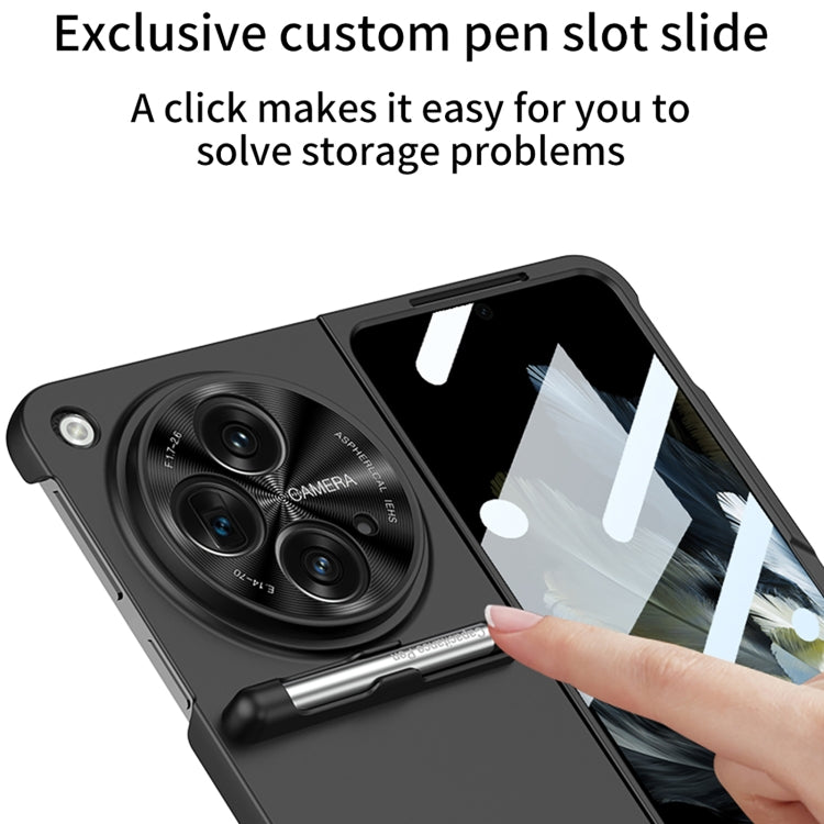 GKK Ultra-thin Full Coverage Phone Flip Case with Pen, For OPPO Find N3 / OnePlus Open GKK Ultra-thin Full Coverage Phone Flip Case with Pen, For OPPO Find N3 / OnePlus Open