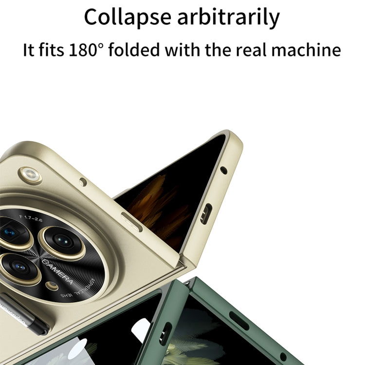 GKK Ultra-thin Full Coverage Phone Flip Case with Pen, For OPPO Find N3 / OnePlus Open GKK Ultra-thin Full Coverage Phone Flip Case with Pen, For OPPO Find N3 / OnePlus Open