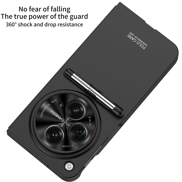 GKK Ultra-thin Full Coverage Phone Flip Case with Pen, For OPPO Find N3 / OnePlus Open GKK Ultra-thin Full Coverage Phone Flip Case with Pen, For OPPO Find N3 / OnePlus Open