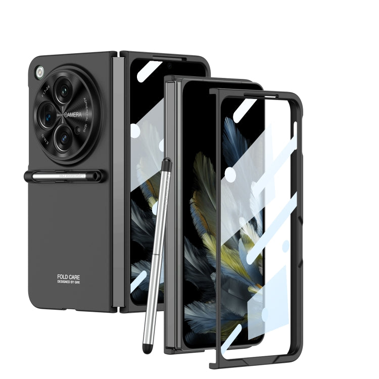 GKK Ultra-thin Full Coverage Phone Flip Case with Pen, For OPPO Find N3 / OnePlus Open GKK Ultra-thin Full Coverage Phone Flip Case with Pen, For OPPO Find N3 / OnePlus Open