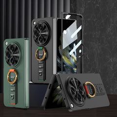 GKK Integrated Ultrathin Shockproof Phone Case with Ring Wrist Strap, For OPPO Find N3 / OnePlus Open