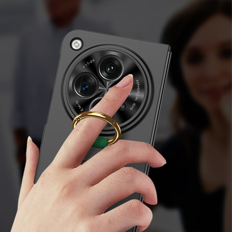 GKK Integrated Ultrathin Shockproof Phone Case with Ring Wrist Strap, For OPPO Find N3 / OnePlus Open GKK Integrated Ultrathin Shockproof Phone Case with Ring Wrist Strap, For OPPO Find N3 / OnePlus Open