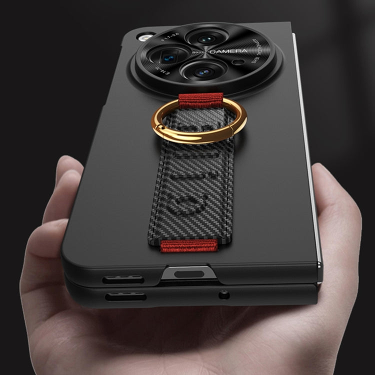 GKK Integrated Ultrathin Shockproof Phone Case with Ring Wrist Strap, For OPPO Find N3 / OnePlus Open GKK Integrated Ultrathin Shockproof Phone Case with Ring Wrist Strap, For OPPO Find N3 / OnePlus Open