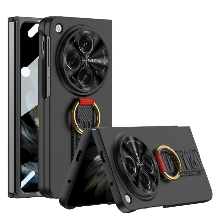 GKK Integrated Ultrathin Shockproof Phone Case with Ring Wrist Strap, For OPPO Find N3 / OnePlus Open GKK Integrated Ultrathin Shockproof Phone Case with Ring Wrist Strap, For OPPO Find N3 / OnePlus Open