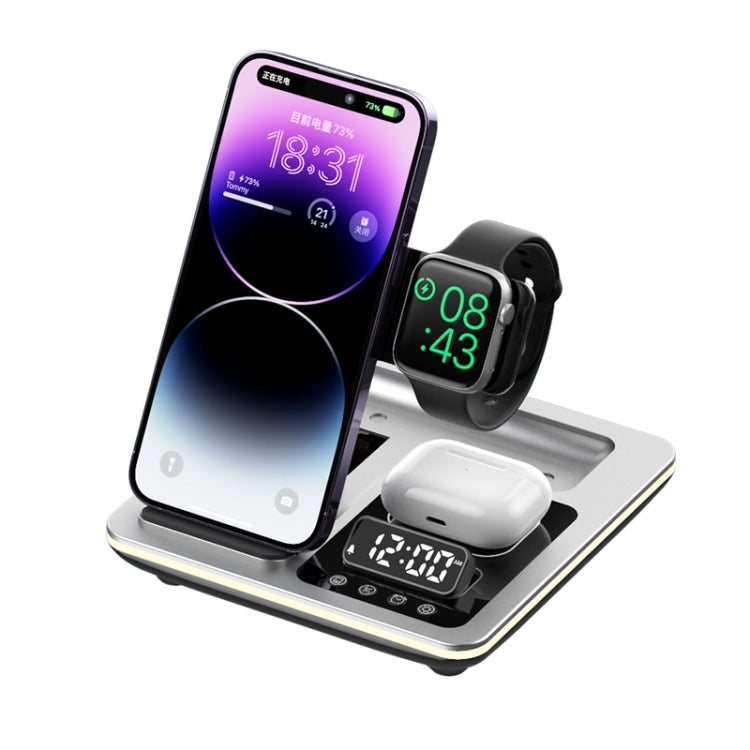 A93 15W 5 in 1 Multifunctional Foldable Wireless Charger Desktop Phone Stand A93 15W 5 in 1 Multifunctional Foldable Wireless Charger Desktop Phone Stand