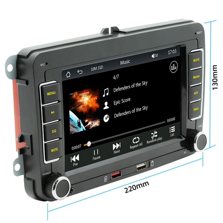 F9070 For Volkswagen 7 inch Portable Car MP5 Player Support CarPlay / Android Auto F9070 For Volkswagen 7 inch Portable Car MP5 Player Support CarPlay / Android Auto