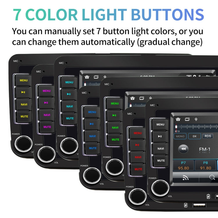 S9070 For Volkswagen 7 inch Portable Car MP5 Player Support CarPlay / Android Auto S9070 For Volkswagen 7 inch Portable Car MP5 Player Support CarPlay / Android Auto