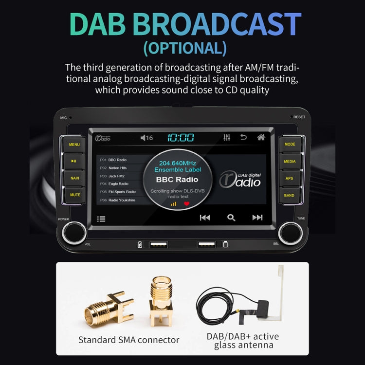 S9070 For Volkswagen 7 inch Portable Car MP5 Player Support CarPlay / Android Auto S9070 For Volkswagen 7 inch Portable Car MP5 Player Support CarPlay / Android Auto