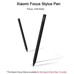 Original Xiaomi Focus Stylus Pen für Xiaomi Pad 6 Max 14 / Pad 6S Pro 12.4 / Pad 7 / Pad 7 Pro, Stylus Pen für Xiaomi Pad 6 Max 14 / Pad 6S Pro 12.4 / Pad 7 / Pad 7 Pro (Schwarz)