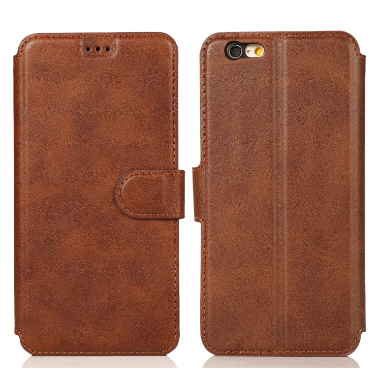 Horizontales Klappetui aus Leder mit magnetischer Schnalle und Kalbslederstruktur, mit Halterung, Kartenfächern, Geldbörse und Bilderrahmen, für iPhone 6/6s, für iPhone 7/8, für iPhone 7 Plus/8 Plus, für iPhone X/XS, für iPhone XR Horizontales Klappetui aus Leder mit magnetischer Schnalle und Kalbslederstruktur, mit Halterung, Kartenfächern, Geldbörse und Bilderrahmen, für iPhone 6/6s, für iPhone 7/8, für iPhone 7 Plus/8 Plus, für iPhone X/XS, für iPhone XR