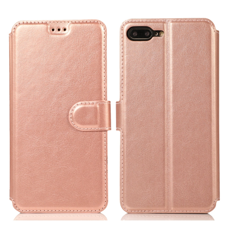 Horizontales Klappetui aus Leder mit magnetischer Schnalle und Kalbslederstruktur, mit Halterung, Kartenfächern, Geldbörse und Bilderrahmen, für iPhone 6/6s, für iPhone 7/8, für iPhone 7 Plus/8 Plus, für iPhone X/XS, für iPhone XR Horizontales Klappetui aus Leder mit magnetischer Schnalle und Kalbslederstruktur, mit Halterung, Kartenfächern, Geldbörse und Bilderrahmen, für iPhone 6/6s, für iPhone 7/8, für iPhone 7 Plus/8 Plus, für iPhone X/XS, für iPhone XR