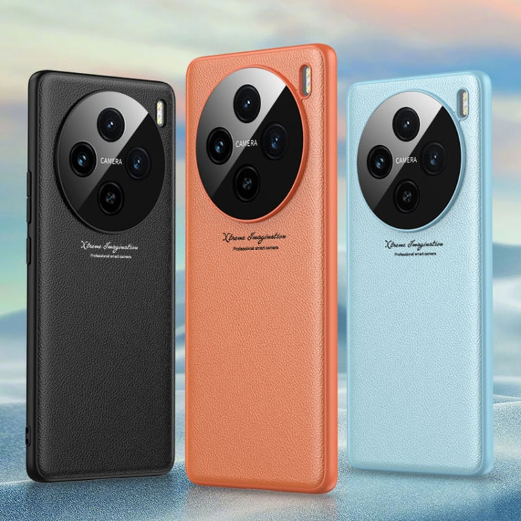 GKK Precision Hole Ultra-thin Full Coverage Leather Phone Case, For vivo X100 Pro, For vivo X100 GKK Precision Hole Ultra-thin Full Coverage Leather Phone Case, For vivo X100 Pro, For vivo X100