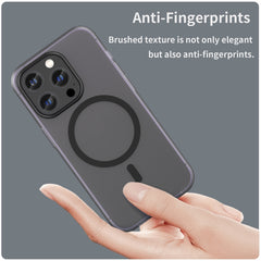MagSafe Frosted Translucent TPU + PC Full Coverage Phone Case