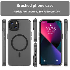 MagSafe Frosted Translucent TPU + PC Full Coverage Phone Case